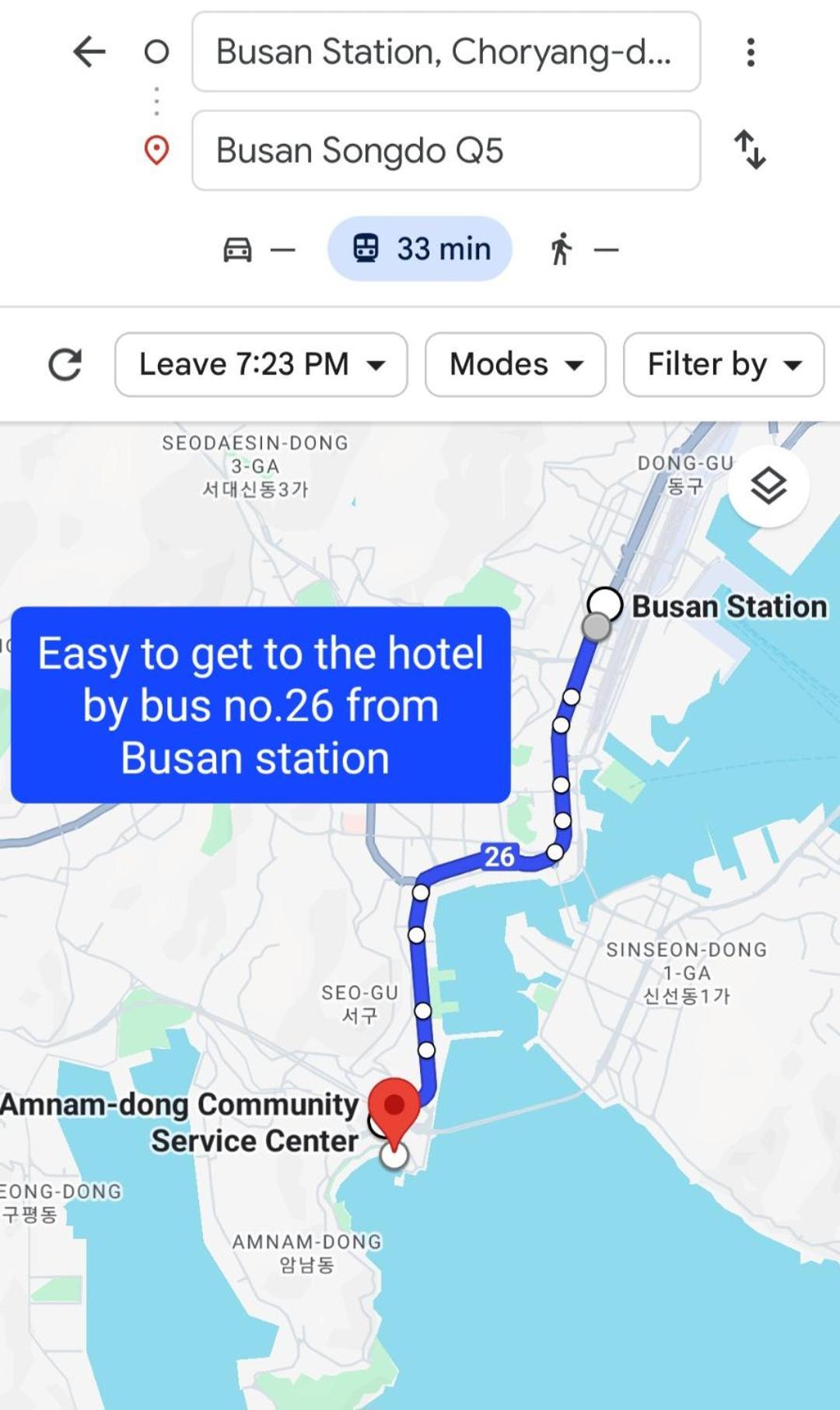 Q5 Hotel Busan Songdo Kültér fotó
